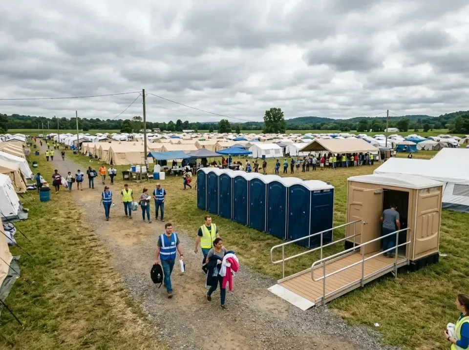 disaster-relief-camp-restrooms-010 — frequently asked questions, Dumpster & Portable Bathrooms Rental in Trumbull Center, CT